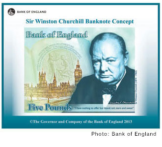 [195] The UK plans to introduce new bank notes in late 2016